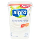 Alpro unsweetened plant based yoghurt